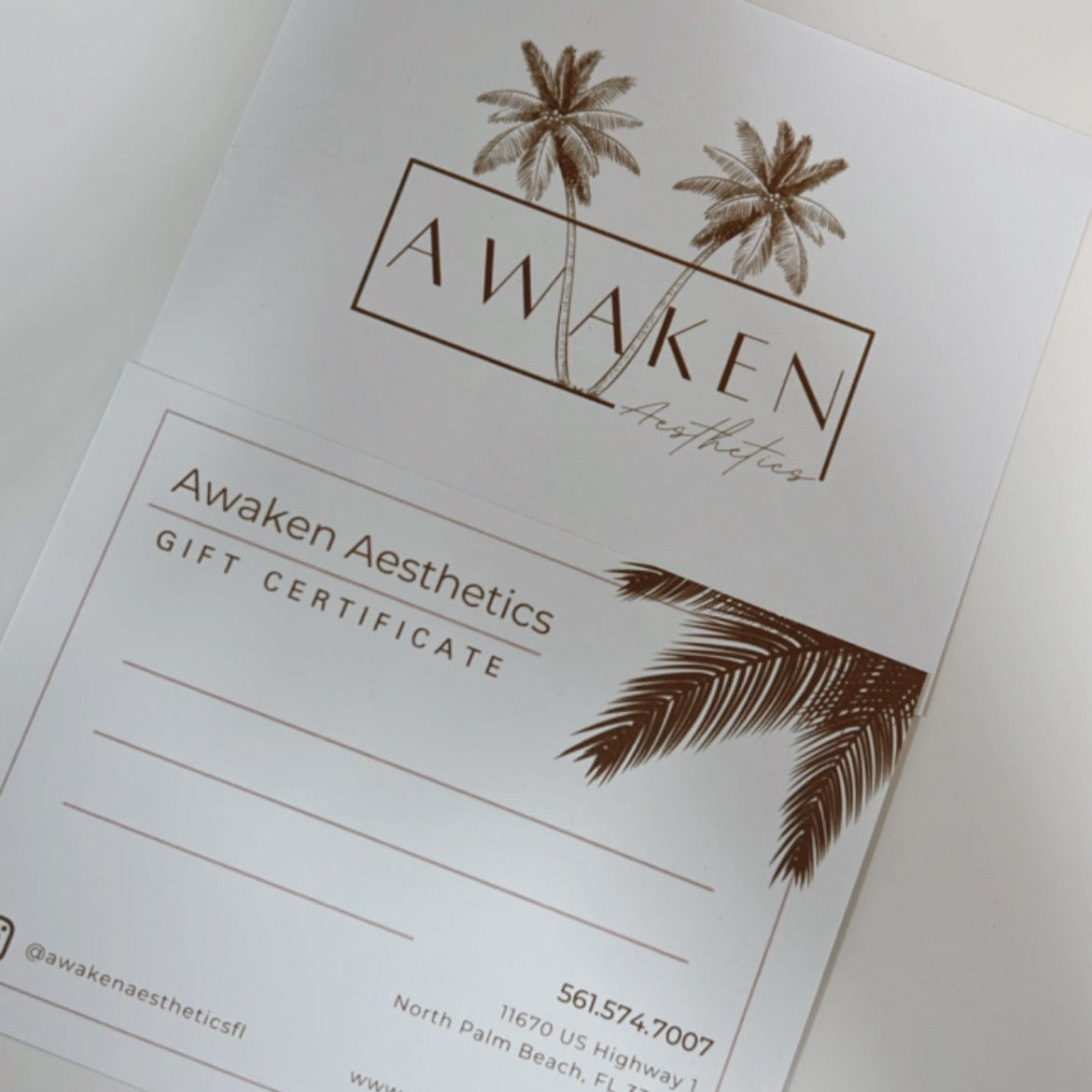 Awaken Aesthetics Gift Card