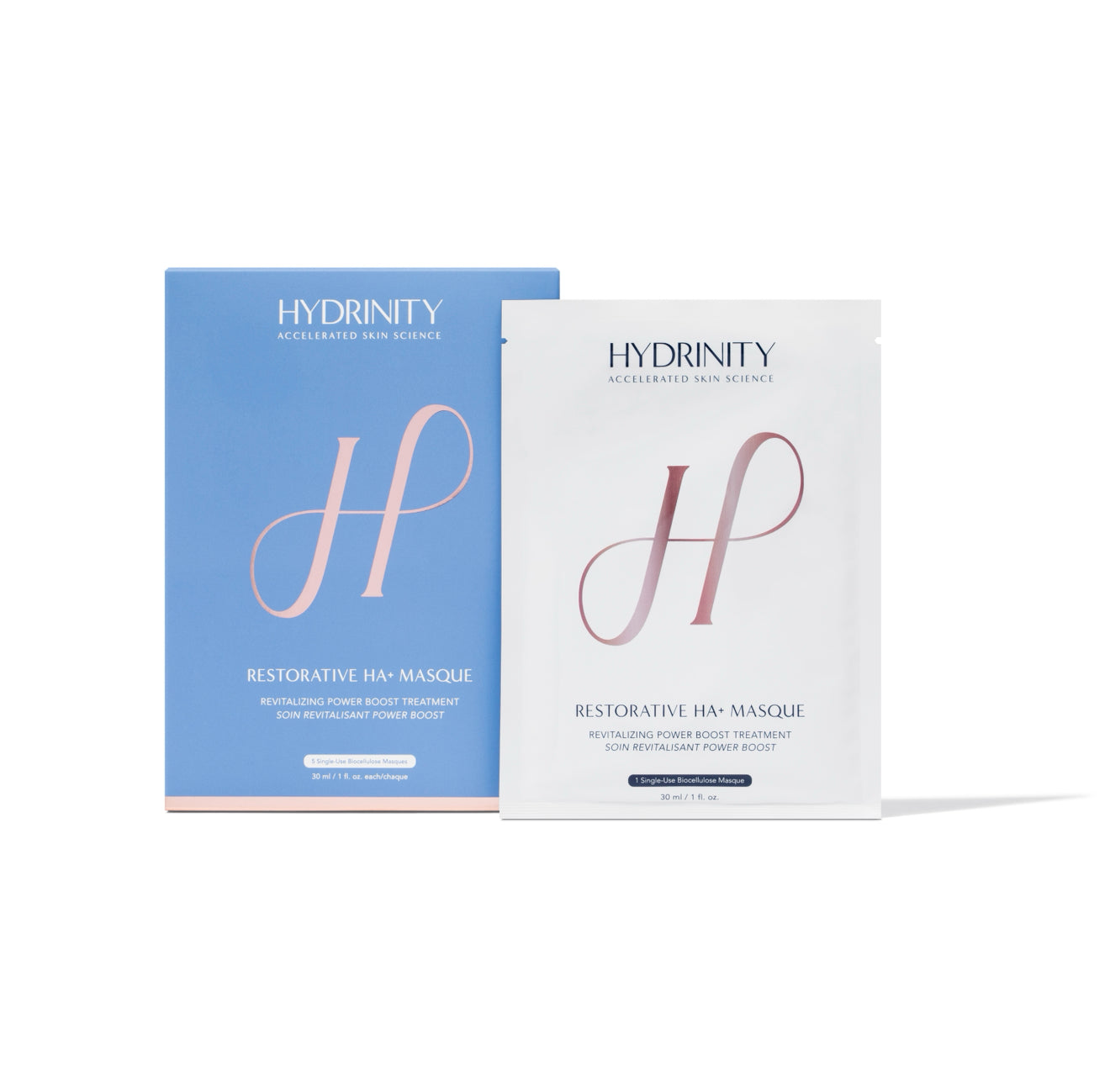 Pack of 5 Restorative HA Biocellulose Masque